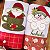 Natal KIT 2 PANOS DE PRATO – Noel 01, 65cm x 44cm. - Imagem 3