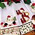 NATAL - KIT 4 PANOS DE PRATO BORDADOS 01, 65CM X 44CM - Imagem 3