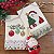 NATAL - KIT 2 TOALHAS DE LAVABO BORDADAS, NOEL/BOLINHAS 30CM X 45CM - Imagem 4