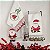 NATAL - KIT 2 TOALHAS DE LAVABO BORDADAS, CASA GLOBO 30CM X 45CM - Imagem 6
