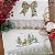 NATAL - KIT 2 TOALHAS DE LAVABO BORDADAS, LAÇO RENAS 30CM X 45CM - Imagem 2