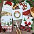 NATAL - KIT 5 PANOS DE PRATO BORDADOS, GUIRLANDA 65CM X 44CM - Imagem 2
