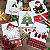 NATAL - KIT 5 PANOS DE PRATO BORDADOS, ARVORE 65CM X 44CM - Imagem 1