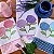 KIT 3 PANOS DE PRATO - HORTENSIAS COLORIDAS, 65cm x 44cm. - Imagem 5