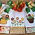 KIT 3 PANOS DE PRATO - FLORES TERROSAS, 65cm x 44cm. - Imagem 5