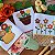 KIT 3 PANOS DE PRATO - FLORES TERROSAS, 65cm x 44cm. - Imagem 2