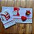 KIT 2 PANOS DE PRATO – UTENSÍLIOS VERMELHO, 65cm x 44cm. - Imagem 5