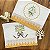 KIT 2 TOALHAS DE LAVABO BORDADAS - BOUQUET MOSTARDA. - Imagem 3