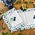 CAMINHO DE MESA ESPECIAL – TULIPA AZUL, 1.10 X 40CM - Imagem 1