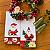 KIT 2 PANOS DE PRATO BORDADO NATAL - 022, 65X44CM - Imagem 1