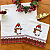 JOGO E LAVABO BORDADO NATAL- 013. - Imagem 2