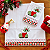 JOGO E LAVABO BORDADO NATAL- 016. - Imagem 1