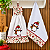 JOGO BATE MÃO E PANO DE PRATO NATAL - PINGUIM. - Imagem 1