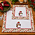 Centro de Mesa e Fogão NATAL- PINGUIM, 100% Algodão. - Imagem 2