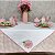 Toalha de Mesa Para 4 Cadeiras – Bird Rosa, 1,40m x 1,40cm. - Imagem 2