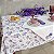 Toalha de Mesa Para 4 Cadeiras – Hortensia, 1,40m x 1,40cm. - Imagem 4
