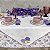 Toalha de Mesa Para 6 Cadeiras – Hortensia, 2,00m x 1,40cm. - Imagem 2