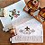 KIT 2 TOALHAS DE LAVABO BORDADAS - PASSARO LIZ - Imagem 1