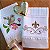 KIT 2 TOALHAS DE LAVABO BORDADAS - PASSARO LIZ - Imagem 4