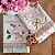 KIT 2 TOALHAS DE LAVABO BORDADAS - PASSARO BOUQUET ROSA - Imagem 4