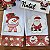 NATAL - KIT 2 PANOS DE PRATO, VERMELHOS 65X44CM - Imagem 5