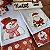 NATAL - KIT 2 PANOS DE PRATO, VERMELHOS 65X44CM - Imagem 1