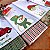 NATAL - KIT 4 PANOS DE PRATO BORDADOS 03, 65CM x 44CM - Imagem 4