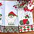 NATAL - KIT 4 PANOS DE PRATO BORDADOS 03, 65CM x 44CM - Imagem 3