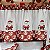 NATAL - CORTINA BANDÔ BORDADO NOEL LUZ, 3.00 X 45cm - Imagem 1