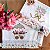 KIT 2 TOALHAS DE LAVABO BORDADAS - BOUQUET CARRIOLA ROSA - Imagem 1