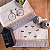 KIT 2 TOALHAS DE LAVABO BORDADAS - CHUMBO - Imagem 1