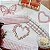 KIT 3 TOALHAS DE LAVABO BORDADO - ROSA - Imagem 2