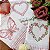 KIT 3 TOALHAS DE LAVABO BORDADO - ROSA - Imagem 4