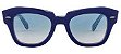 Óculos de Sol Ray-Ban RB2186 Statestreet azul - Imagem 1