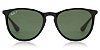 Óculos de Sol Ray-Ban RB3539 Erika Metal preto fosco / verde Polarizado - Imagem 1