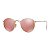 Óculos de Sol Ray-Ban RB3447 Round rosa espelhado - Imagem 2