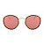 Óculos de Sol Ray-Ban RB3517 Round dobrável rosa espelhado - Imagem 1