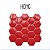 Pastilha Adesiva Resinada Hexagonal Vermelho Vivo 30x30cm 60220009 - Imagem 3