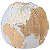Puff Lorena Canals Mapa Mundi 45 x 50 x 50 cm - Imagem 2