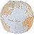 Puff Lorena Canals Mapa Mundi 45 x 50 x 50 cm - Imagem 8
