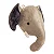 CABEÇA DE ELEFANTE FOFO DE PELUCIA - Imagem 4