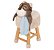 Banco de Pelucia Urso Aviador Hong Decor - Imagem 2