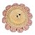 Almofada de chao Pink Daisy  70 cm - Imagem 1