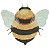 Tapete lavavel Bee 115 x 150 cm - Imagem 1
