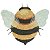 Tapete lavavel Bee 115 x 150 cm - Imagem 1