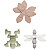 Set de 3 sensoriais Lily Pond 22 x 22 cm - Imagem 1