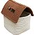 Cesto House Toffee 22 x 22 x 34 cm - Imagem 1
