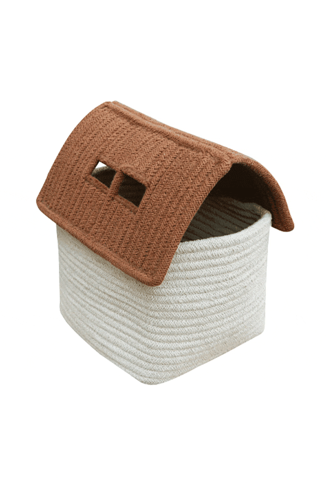 Cesto House Toffee 22 x 22 x 34 cm - Imagem 3