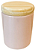 KIT HIGIENE 3 PCS ROSA LISO COM TAMPA MADEIRA CRUA -EN - Imagem 4
