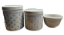 KIT HIGIENE BRANCO COM DETALHE EM AZUL-EN - Imagem 1